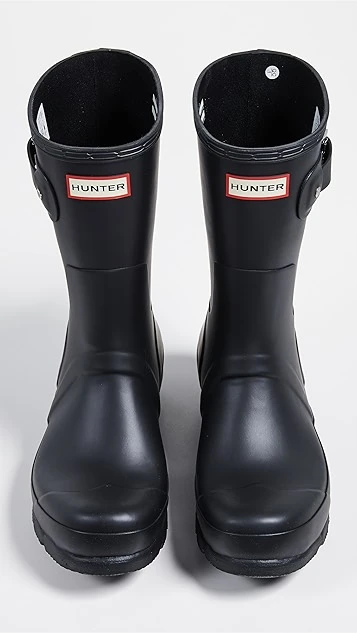 Hunter Boots Men's Original Short Rain Boots 5 Hunter Boots Men's Original Short Rain Boots - Image 3
