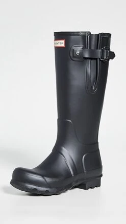 Hunter Boots Men's Tall Side Adjustable Rain Boots