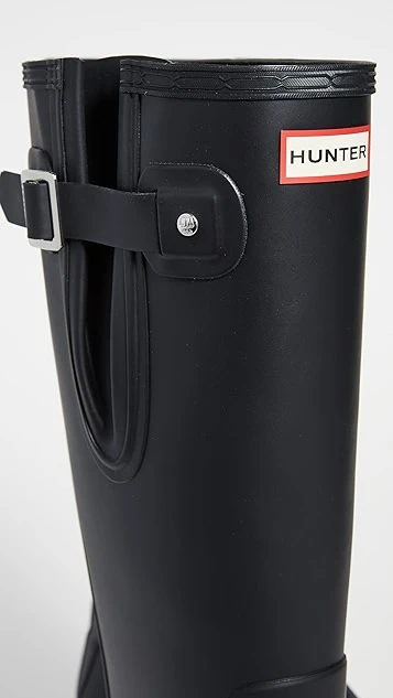 Hunter Boots Men's Tall Side Adjustable Rain Boots 5 Hunter Boots Men's Tall Side Adjustable Rain Boots - Image 3
