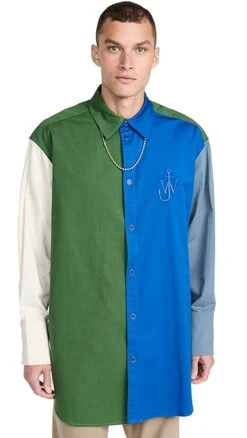 JW Anderson Colorblock Overshirt -Strix Wear Shop jwand3010092234 1664319139834 2 0. UX357 QL90