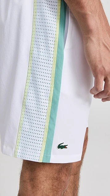 Lacoste Regular Fit Tournament Shorts 4 Lacoste Regular Fit Tournament Shorts - Image 2