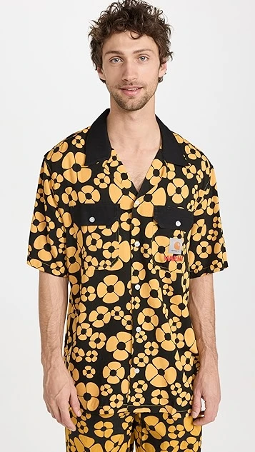 Marni Marni X Carhartt WIP Shirt 8 Marni Marni X Carhartt WIP Shirt - Image 6