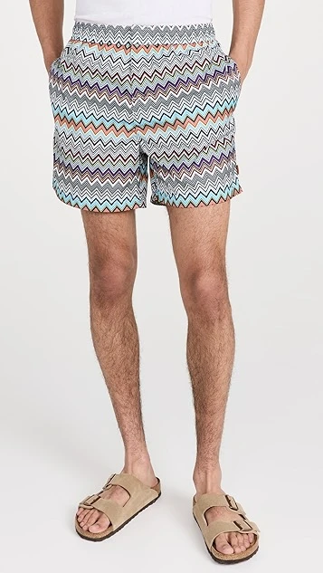 Missoni Costume Regular 5" Shorts 8 Missoni Costume Regular 5" Shorts - Image 6