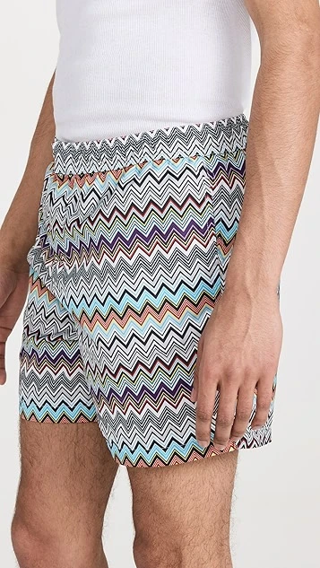 Missoni Costume Regular 5" Shorts 5 Missoni Costume Regular 5" Shorts - Image 3