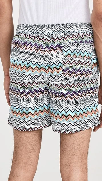 Missoni Costume Regular 5" Shorts 4 Missoni Costume Regular 5" Shorts - Image 2