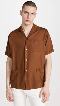 Maison Margiela Short Sleeved Shirt -Strix Wear Shop mmmar3023212000 1678466305931 2 0. UX357 QL90