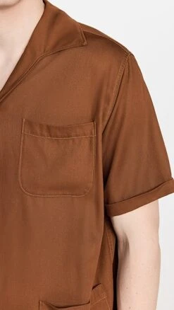 Maison Margiela Short Sleeved Shirt -Strix Wear Shop mmmar3023212000 1678466306095 2 0. UX357 QL90