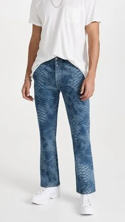 MM6 Maison Margiela Snake Print Pants