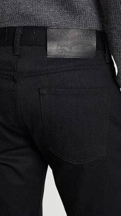 Naked & Famous Weird Guy Solid Black Selvedge -Strix Wear Shop nakef3023613ed2 q5 2 0. UX357 QL90
