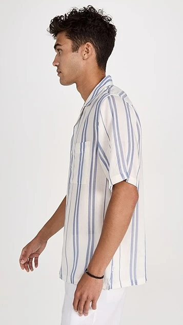 Onia Air Linen Camp Shirt 5 Onia Air Linen Camp Shirt - Image 3