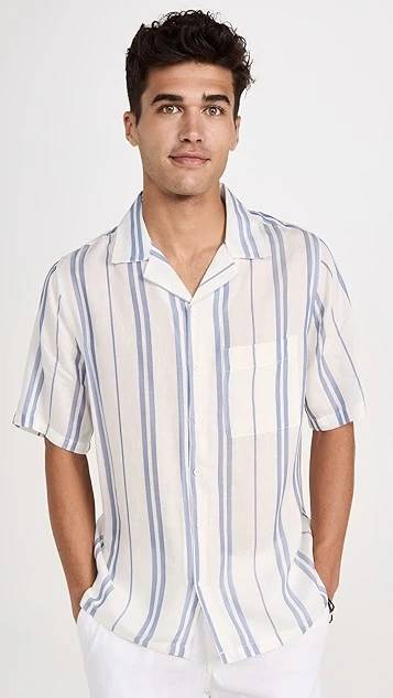 Onia Air Linen Camp Shirt 3 Onia Air Linen Camp Shirt