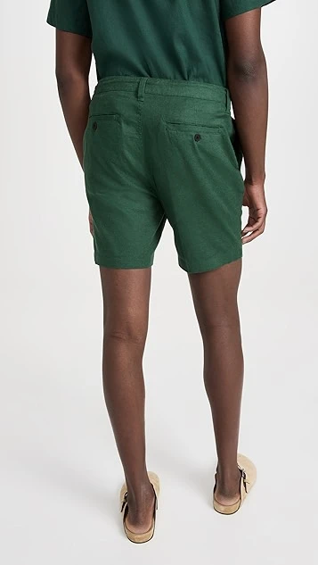 Onia Stretch Linen Traveler 6" Shorts 4 Onia Stretch Linen Traveler 6" Shorts - Image 2