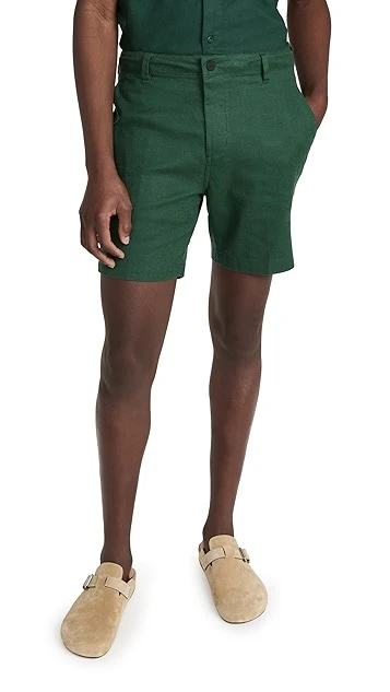 Onia Stretch Linen Traveler 6" Shorts 9 Onia Stretch Linen Traveler 6" Shorts - Image 7