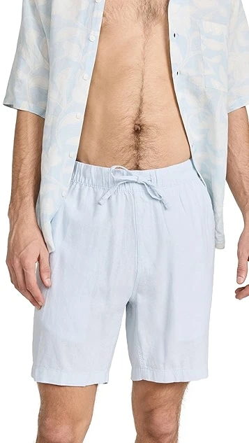 Onia Air Linen 7" Pull On Shorts 8 Onia Air Linen 7" Pull On Shorts - Image 6