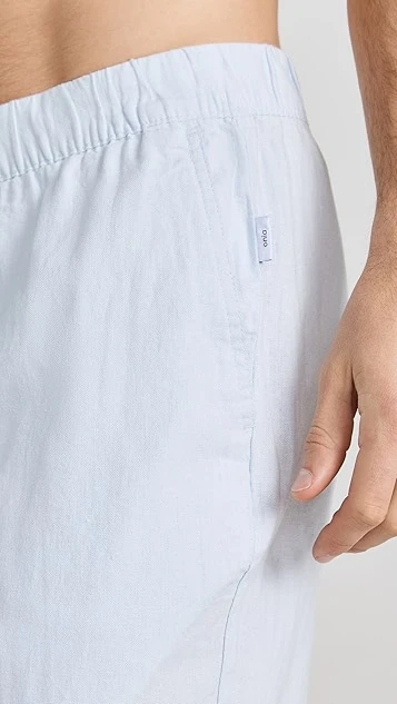 Onia Air Linen 7" Pull On Shorts 7 Onia Air Linen 7" Pull On Shorts - Image 5