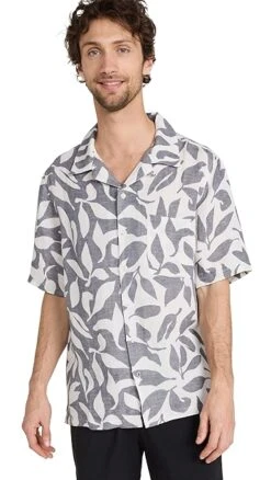 Onia Air Linen Convertible Camp Shirt -Strix Wear Shop oniaa3051612155 1673990497556 2 0. UX357 QL90