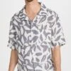 Onia Air Linen Convertible Camp Shirt