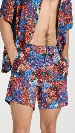 Onia Calder 6" Elasticated Swim Trunks