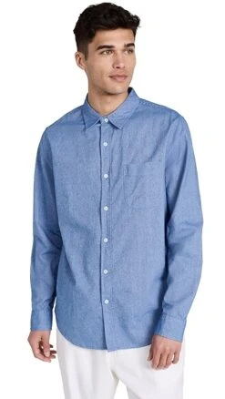 Onia Washed Oxford Long Sleeve Shirt 14 Onia Washed Oxford Long Sleeve Shirt -Strix Wear Shop oniaa3057517159 1679331998950 2 0. UX357 QL90