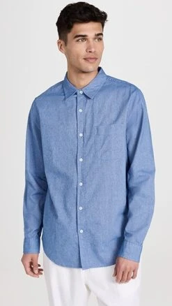 Onia Washed Oxford Long Sleeve Shirt 15 Onia Washed Oxford Long Sleeve Shirt -Strix Wear Shop oniaa3057517159 1679331999151 2 0. UX357 QL90