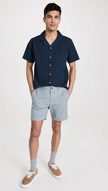 Onia Seersucker Camp Shirt 6 Onia Seersucker Camp Shirt - Image 4