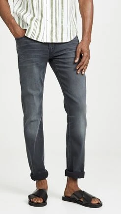 PAIGE Lennox Slim Jeans In Sheldon Wash