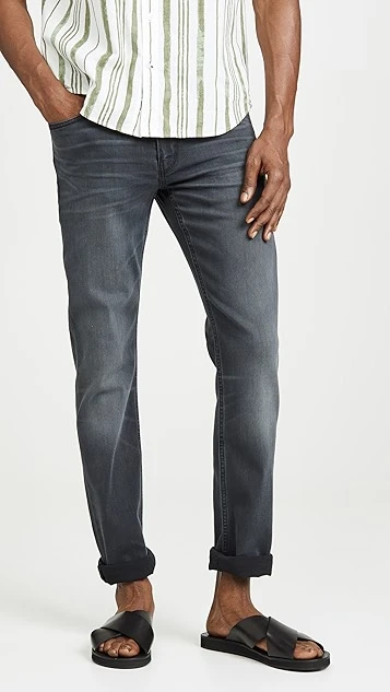 PAIGE Lennox Slim Jeans In Sheldon Wash 3 PAIGE Lennox Slim Jeans In Sheldon Wash