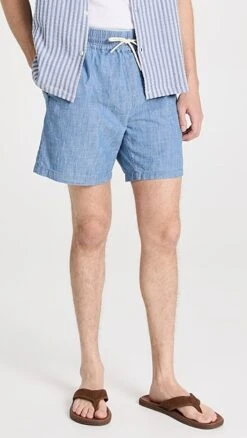 Portuguese Flannel Chambray Shorts