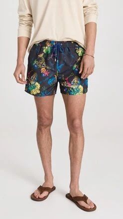 Paul Smith Kraken 3.25" Swim Shorts