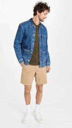 Rag & Bone Perry Stretch Twill 8" Shorts -Strix Wear Shop ragbo4646870275 1673638108973 2 0. UX357 QL90