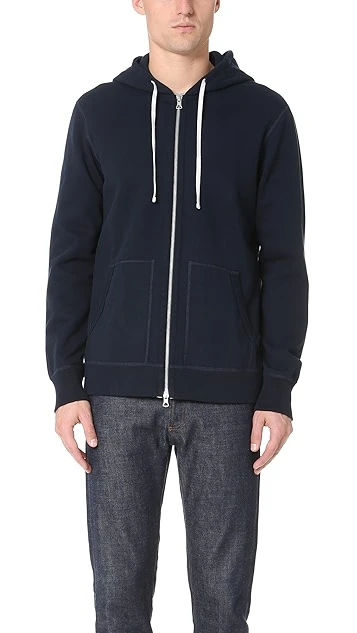 Reigning Champ Mid Weight Terry Full Zip Hoodie 3 Reigning Champ Mid Weight Terry Full Zip Hoodie