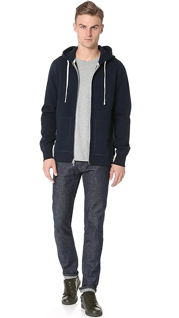 Reigning Champ Mid Weight Terry Full Zip Hoodie 6 Reigning Champ Mid Weight Terry Full Zip Hoodie - Image 4
