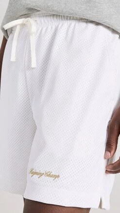 Reigning Champ Script Mesh Shorts -Strix Wear Shop reign306391a530 1684181336467 2 0. UX357 QL90