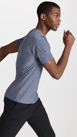 Rhone Reign Short Sleeve Midnight Heather Tee -Strix Wear Shop rhone3018131153 1675374857566 2 0. UX357 QL90