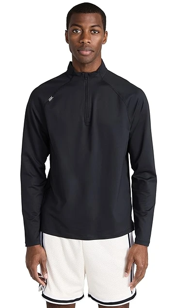 Rhone Session 1/4 Zip Black 9 Rhone Session 1/4 Zip Black - Image 7