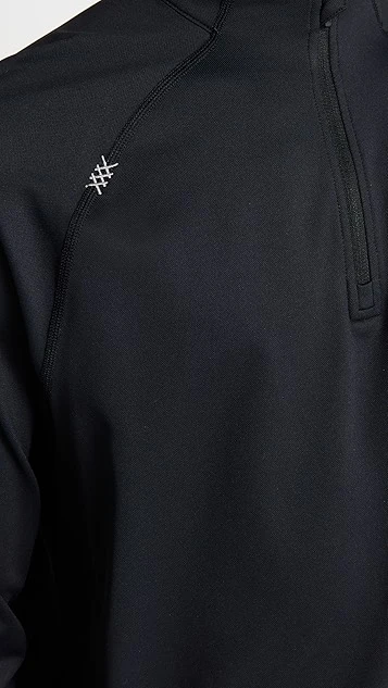 Rhone Session 1/4 Zip Black 7 Rhone Session 1/4 Zip Black - Image 5