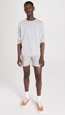 Save Khaki Twill Standard Shorts (6" Inseam) -Strix Wear Shop savek302981a039 1684187647361 2 0. UX357 QL90