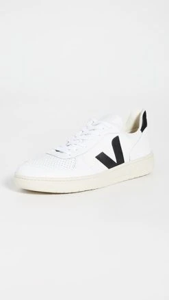 Veja V-10 Leather Sneakers