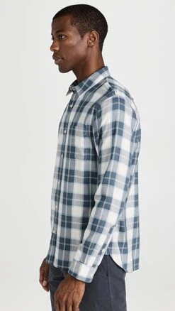 Vince Alps Plaid Long Sleeve Shirt -Strix Wear Shop vince5195320765 1675206471439 2 0. UX357 QL90