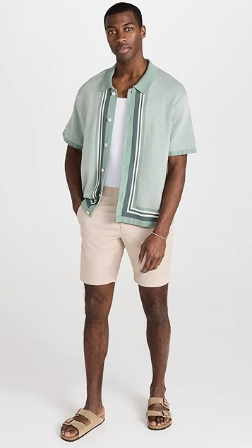 Vince Cotton Twill Griffith Chino 9" Shorts 6 Vince Cotton Twill Griffith Chino 9" Shorts - Image 4