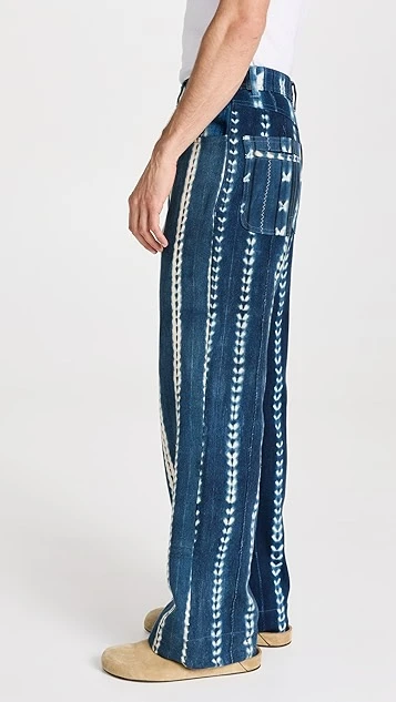 Wales Bonner Miles Tie-Dye Jeans 5 Wales Bonner Miles Tie-Dye Jeans - Image 3